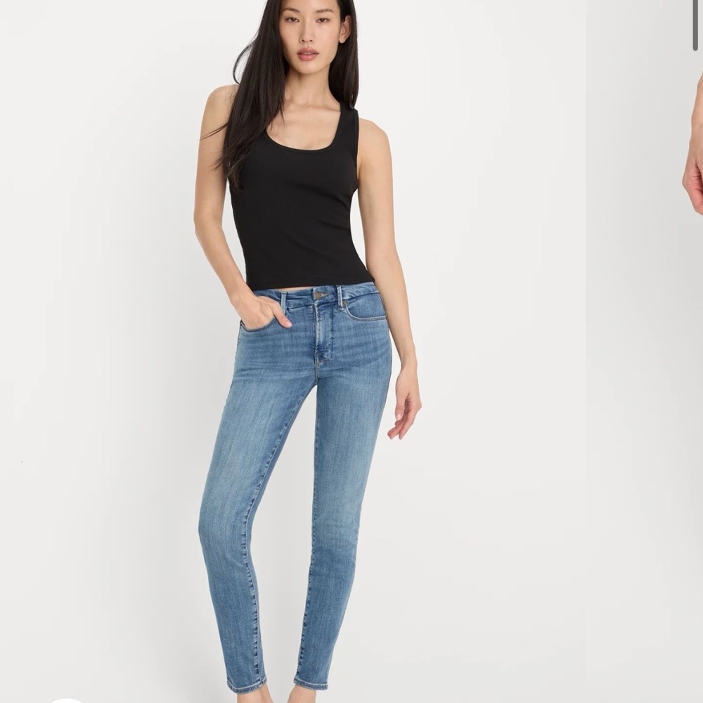 GOOD AMERICAN Good Legs Skinny Jeans – Blue Denim, Size 0